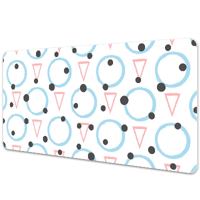 Velká podložka na stůl Geometrické tvary