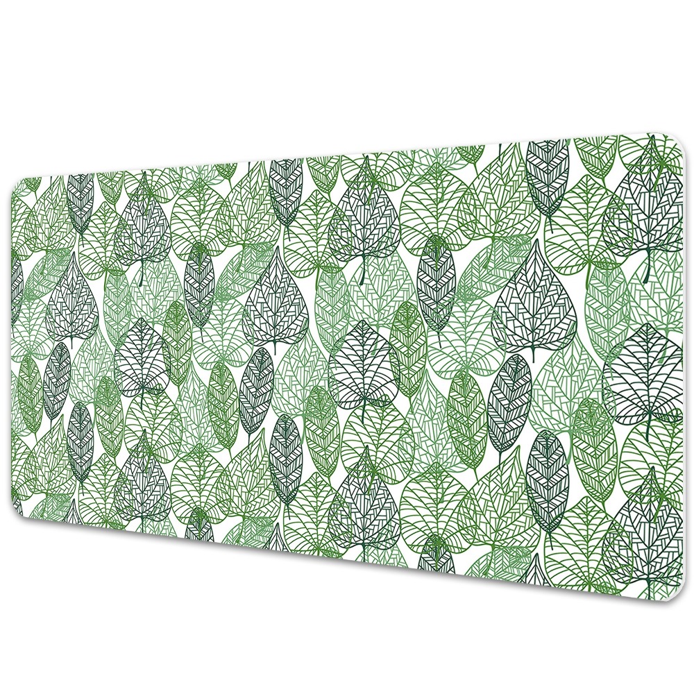 Psací podložka na stůl Zelené listy