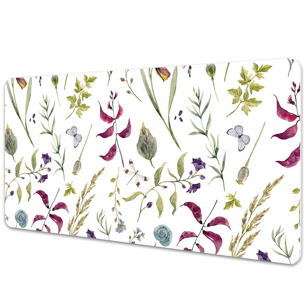 Psací podložka na stůl Rostlinný motiv