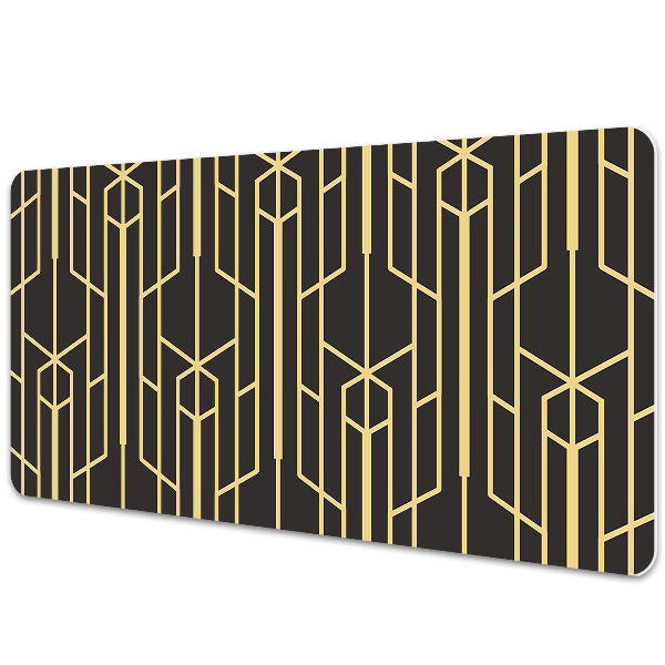 Podložka na stůl Žluté geometrické linie