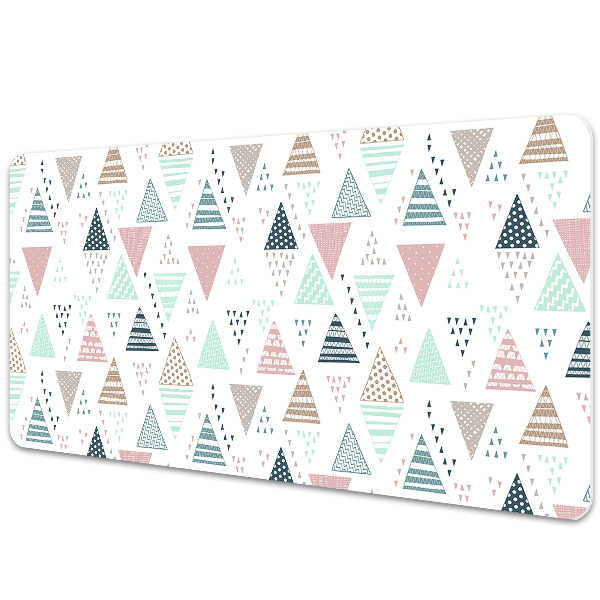 Transparentní podložka na stůl Kreslené geometrické obrazce