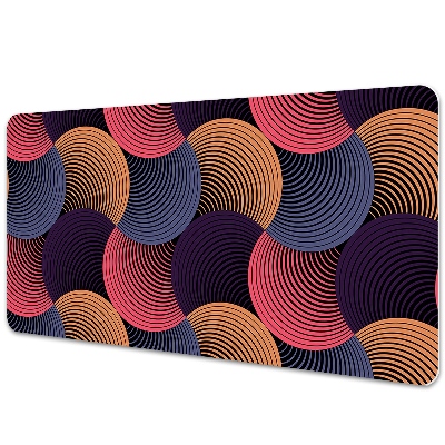 Podložka na pracovní stůl Barevný geometrický motiv