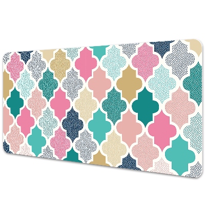 Psací podložka na stůl Barevný geometrický vzor