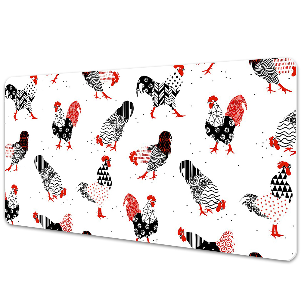 Ochranná podložka na stůl Neobvyklí kohouti