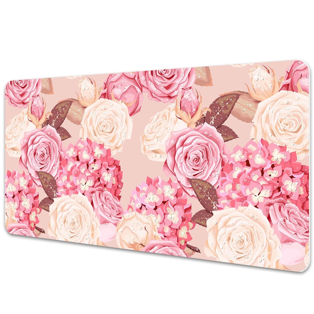 Psací podložka na stůl Barevná kytice