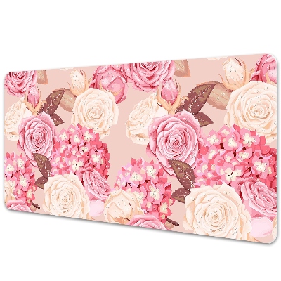 Psací podložka na stůl Barevná kytice