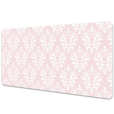 Pracovní podložka na stůl Růžový damašek vintage