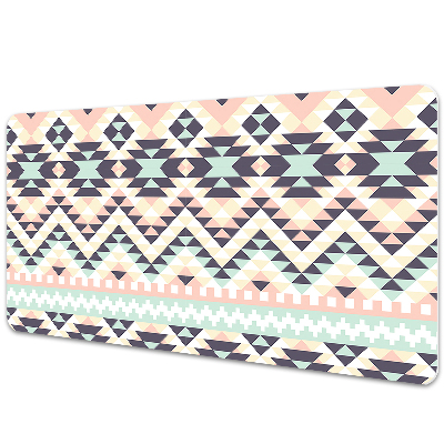 Psací podložka na stůl Indiánský geometrický motiv