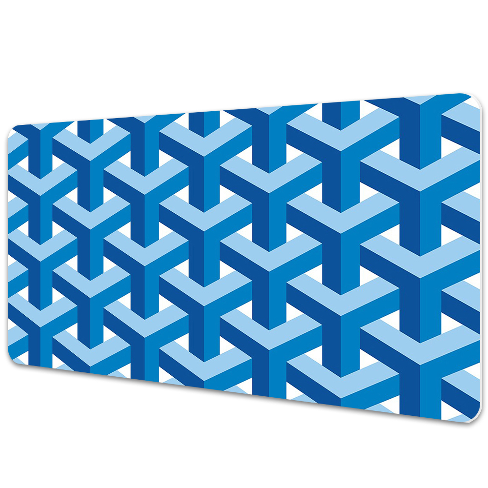 Psací podložka na stůl Trojrozměrná geometrie