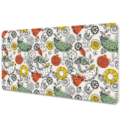 Podložka na psací stůl Kreslené ovoce