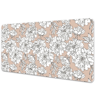 Ochranná podložka na stůl Umělecká flóra