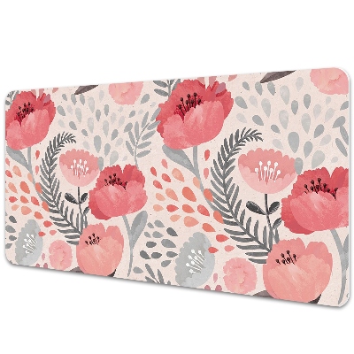 Psací podložka na stůl Umělecké máky