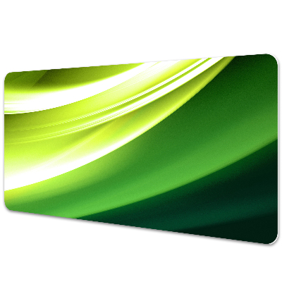 Velká podložka na stůl Abstraktní v zelené barvě
