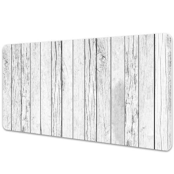 Transparentní podložka na stůl Textura bílých desek