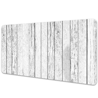 Transparentní podložka na stůl Textura bílých desek