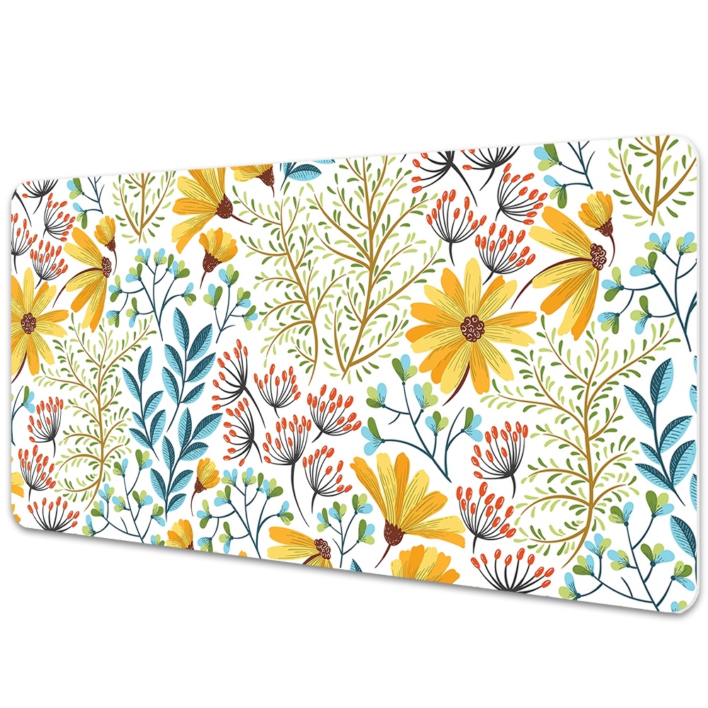 Velká podložka na stůl Květinový motiv