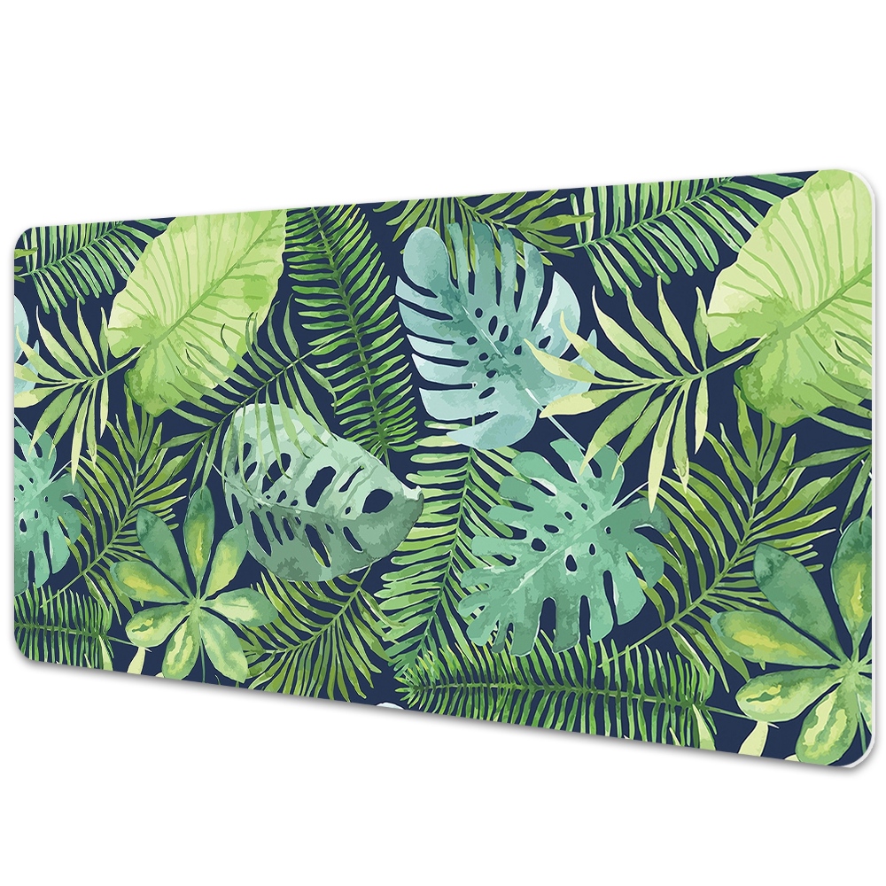 Transparentní podložka na stůl Tropické exotické listy