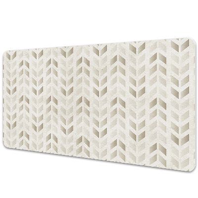 Velká podložka na stůl Gold geometric vectors