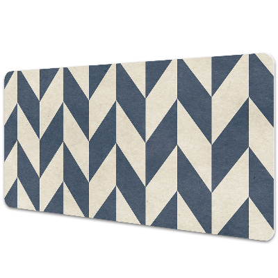 Podložka na pracovní stůl Gray geometric vectors