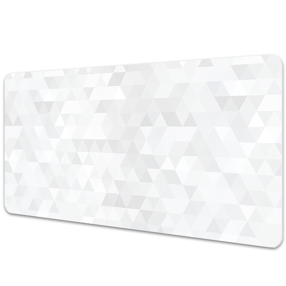 Velká podložka na stůl Luminous geometric triangles