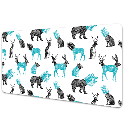 Pracovní podložka na stůl Barevná zvířata