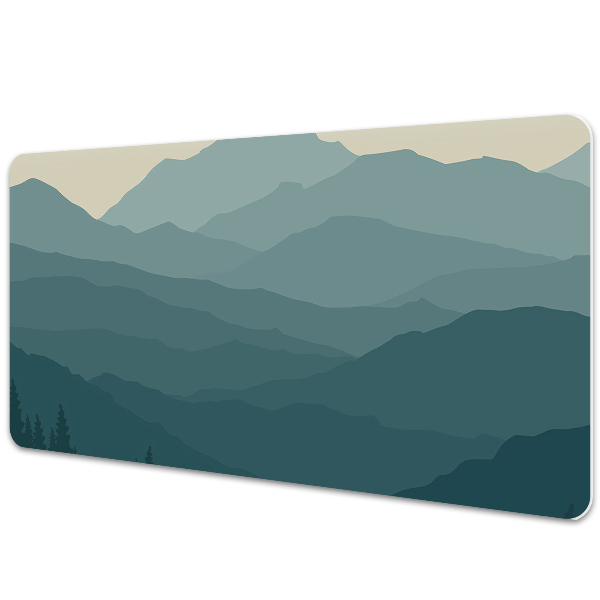 Pracovní podložka na stůl Lesní krajina v horách