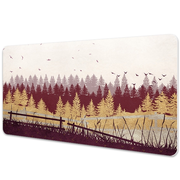 Podložka na stůl Lesní krajina na podzim