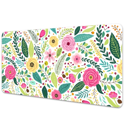 Ochranná podložka na stůl Barevné květy