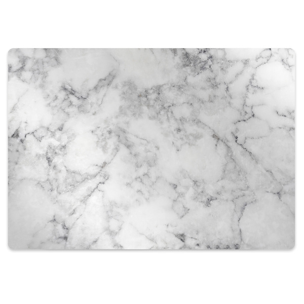 Ochranná podložka pod židli Světlý mramor