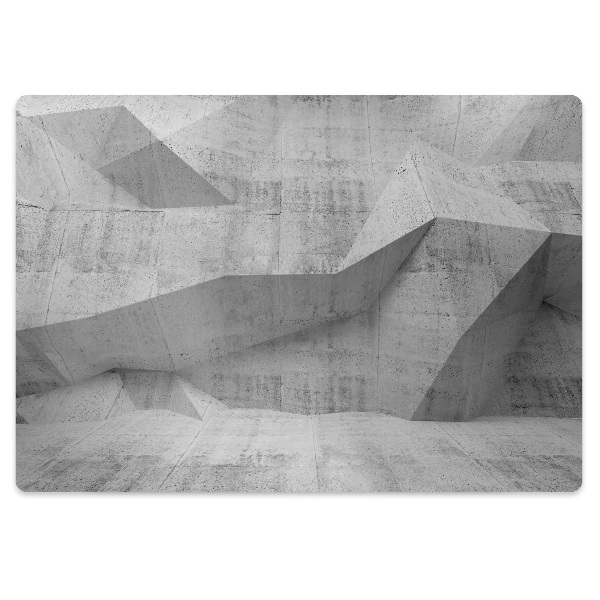 Podložka pod židli Betonová fantazie