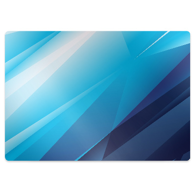 Podložka pod křeslo Modrý vzor