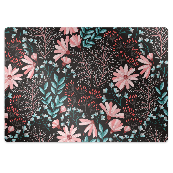 Podložka na židli Vintage květiny