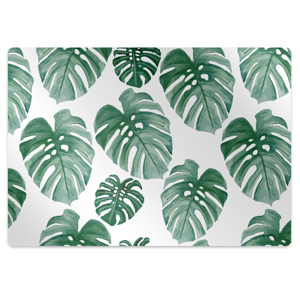 Podložka na ochranu podlahy Neobvyklé listy rostlin