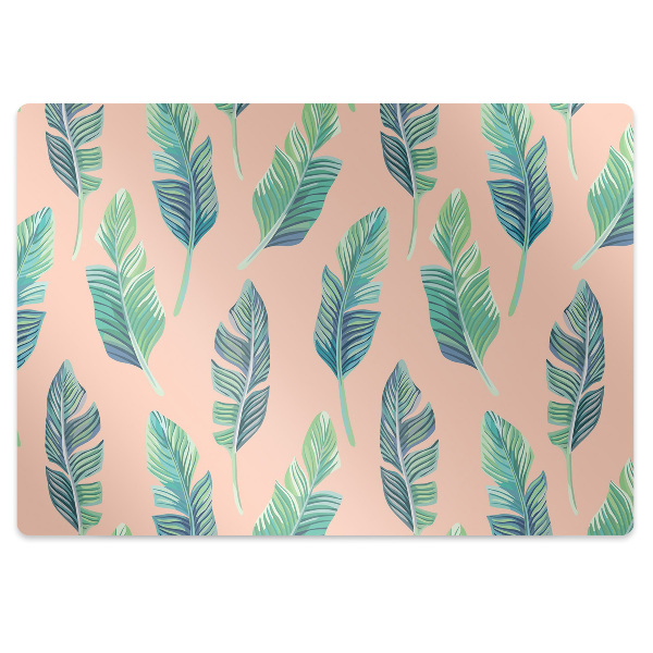 Podložka pod křeslo Broskvové listy