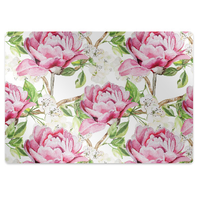 Podložka na ochranu podlahy Jasně barevné květiny