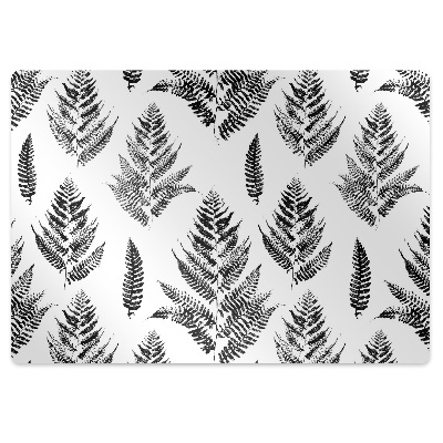 Podložka pod židli Razítko kapradiny