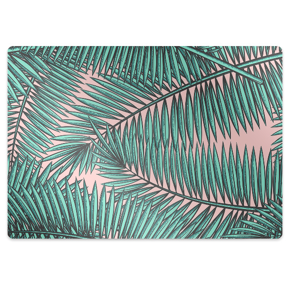 Podložka na ochranu podlahy Tropický list