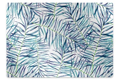 Podložka pod kancelářskou židli Exotické listy