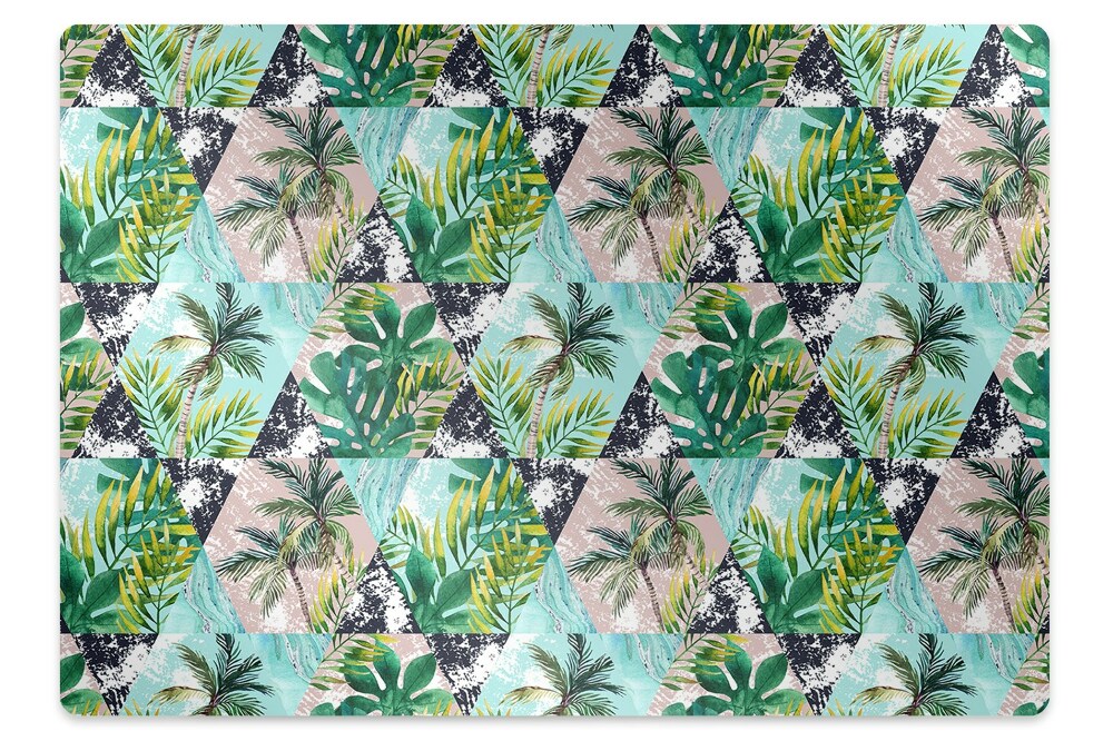 Ochranná podložka na podlahu Motiv palem