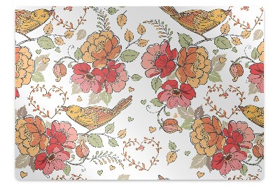 Ochranná podložka na podlahu Motiv ptáků