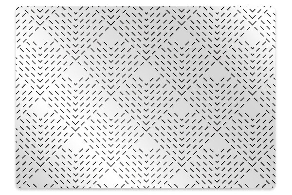 Podložka pod křeslo Geometrický motiv