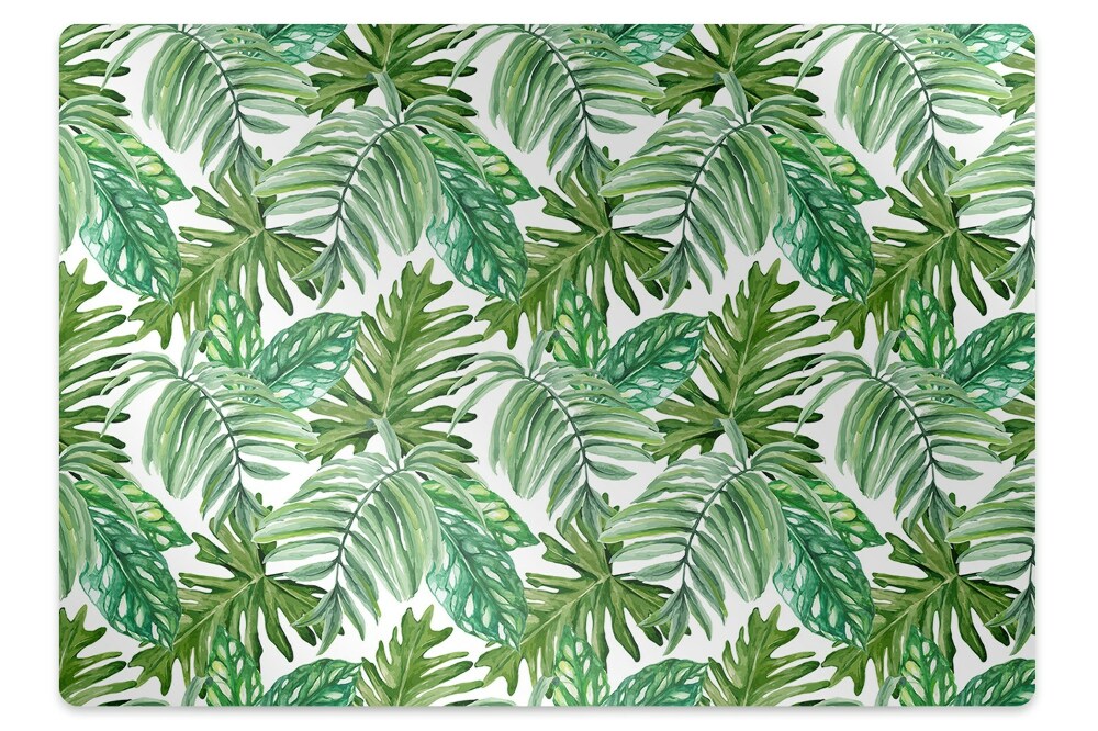 Podložka pod kancelářskou židli Exotický les