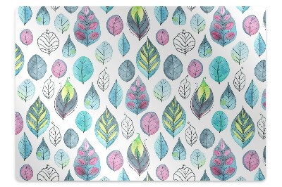 Podložka pod židli Kreslené listy