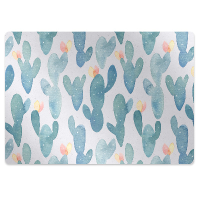 Ochranná podložka na podlahu Kaktusy
