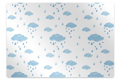 Ochranná podložka pod židli Deštivé nebe