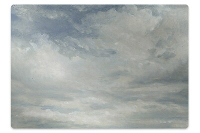 Podložka pod kancelářskou židli Jarní obloha