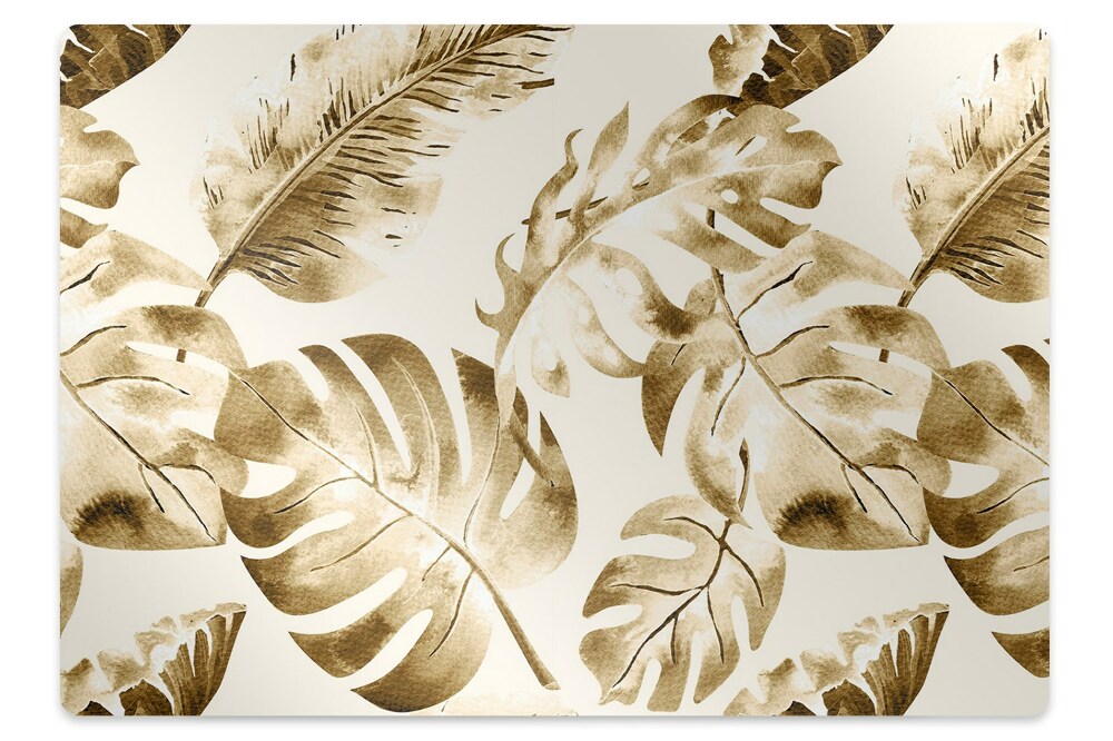 Podložka pod kancelářskou židli Palmové listy