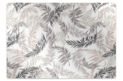 Ochranná podložka pod židli Palmové listy