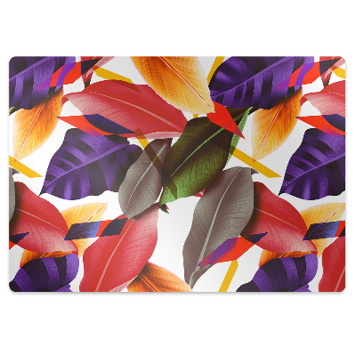 Ochranná podložka pod židli Barevné listy