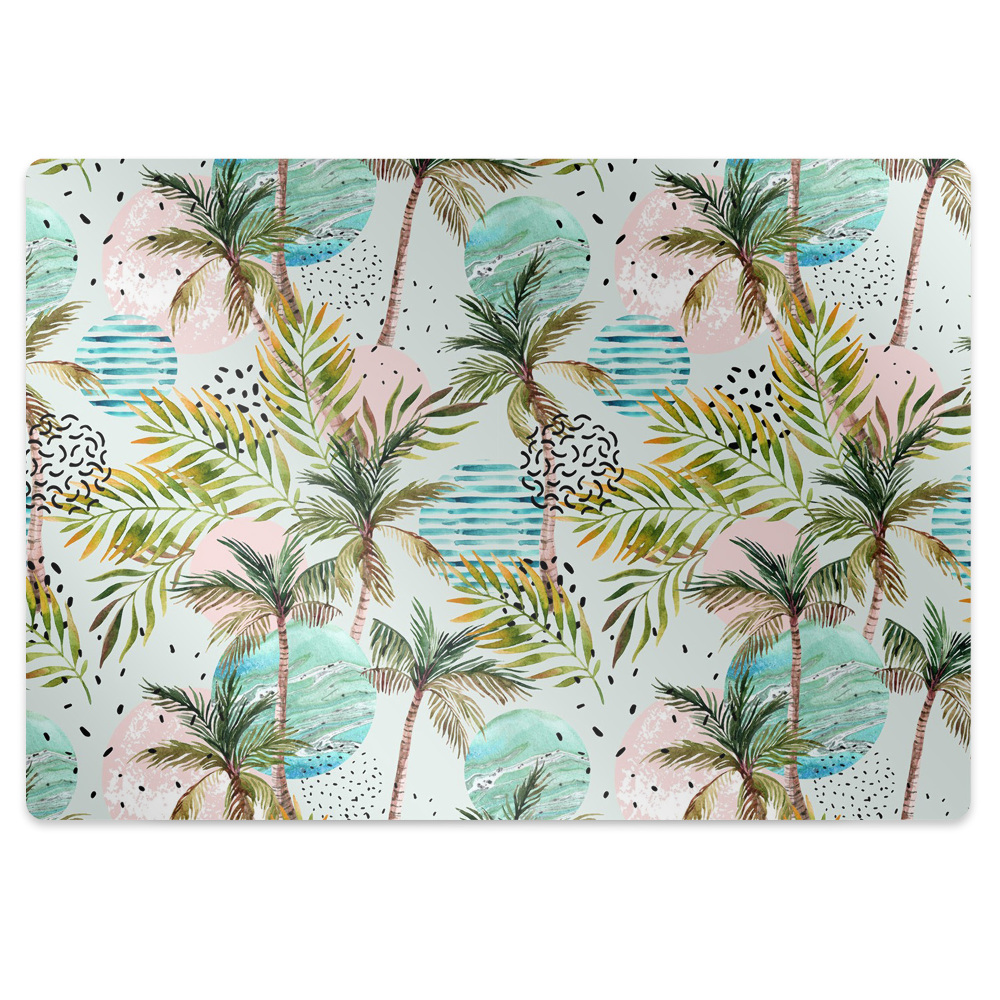 Podložka na židli Palmový les